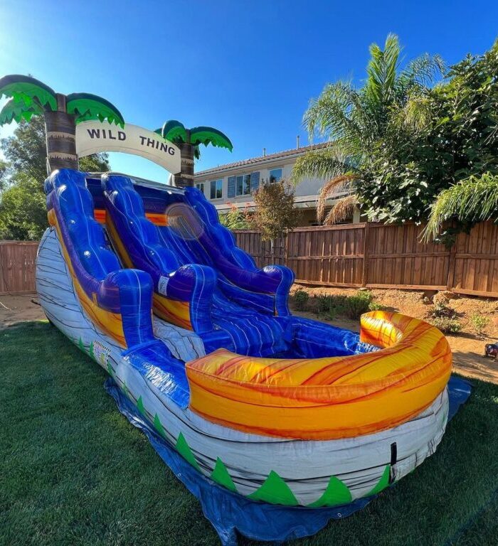 18ft Wild Thing Waterslide