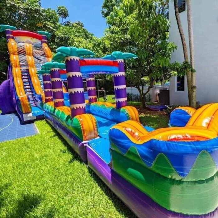 22ft Palm Paradise Waterslide