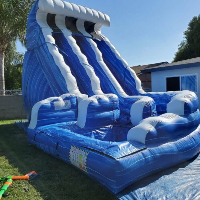 20ft Water wave double slide