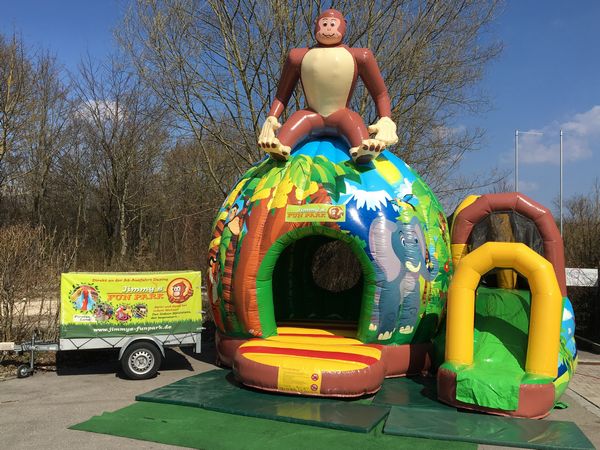 Bouncy castle »Disco« with slide