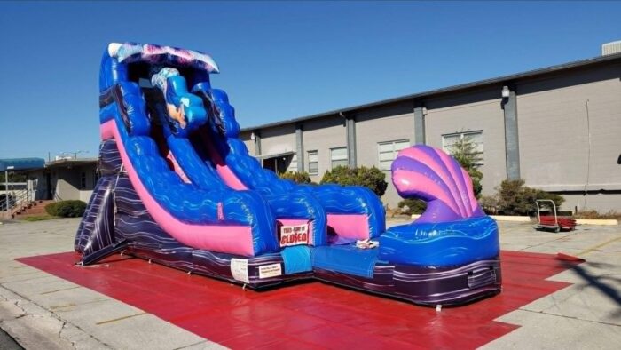 22ft Mermaid Splash Waterslide