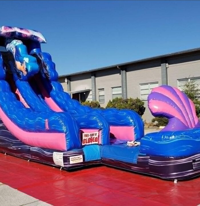 22ft Mermaid Splash Waterslide