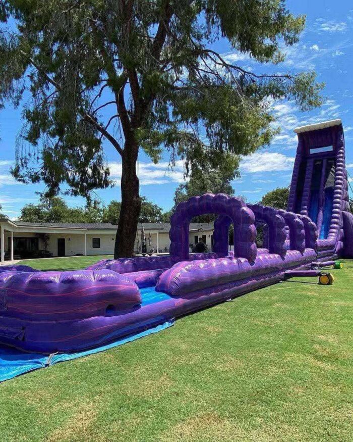 40ft Purple Crush Slip-N-Slide Waterslide