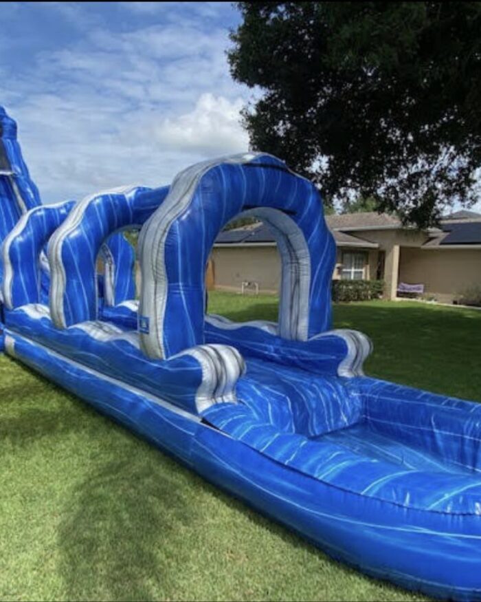 27ft Blue Rush Waterslide