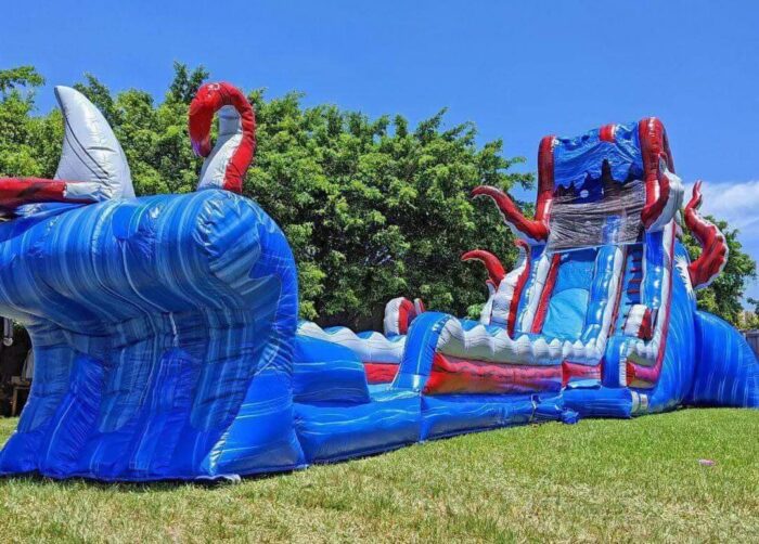 27ft Kraken Attack Waterslide