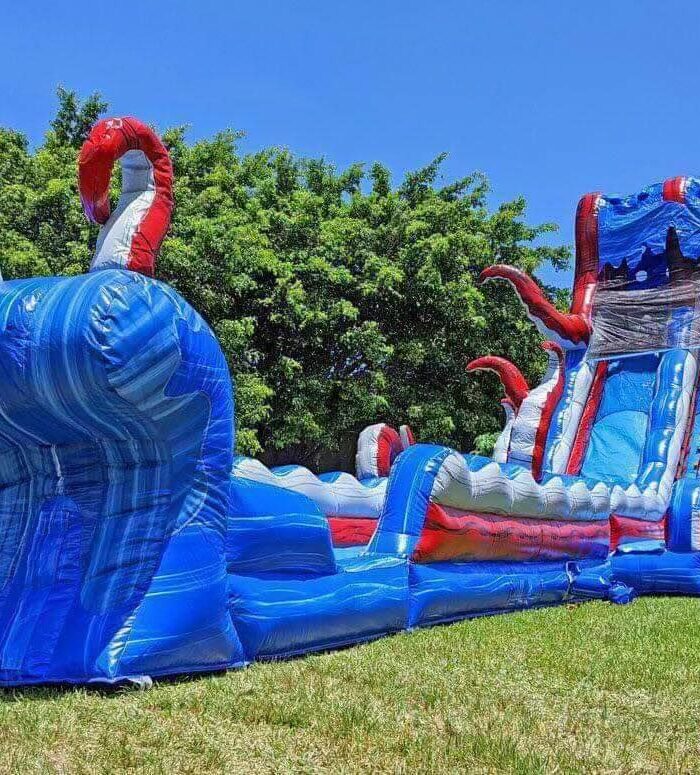 27ft Kraken Attack Waterslide
