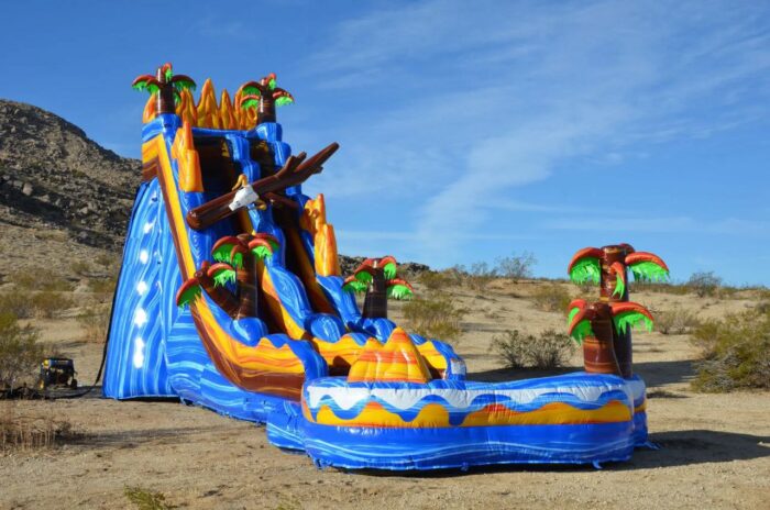 24ft Lava Plunge Waterslide